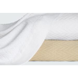 Soft Touch Flocked Blanket - American Elite Hotel Essentials