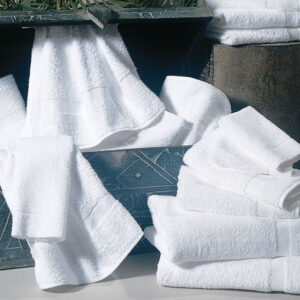 Cam Border Hotel Towels Bath Mat - American Elite Hotel Essentials