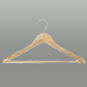 Wooden Pants Hangers 100 Cs - American Elite Hotel Essentials